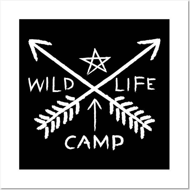 Wild Camp Life Wall Art by AVEandLIA